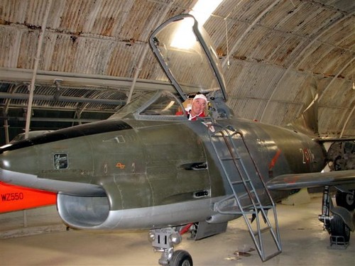 Fighter Ace Andrew - some sky fantasizing © Clare and Andrew Payne